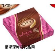 德芙巧克力,德芙恋语榛子酱夹心巧克力礼盒150g 新品上市 